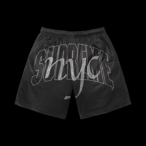 Supreme Rhinestone Mesh Short 'Black'