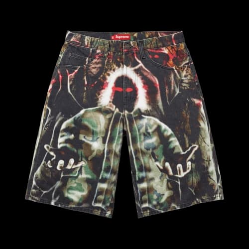 Supreme Shadows Baggy Denim Short 'Multicolor'