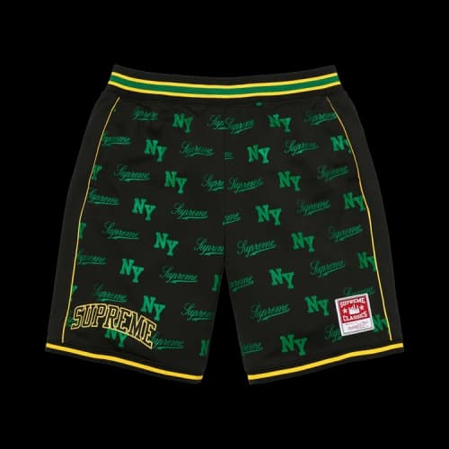 Supreme x Mitchell & Ness Monogram Short 'Black'