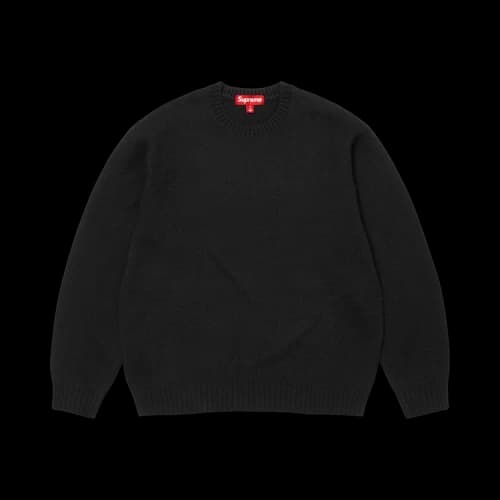 Supreme Pilled Sweater 'Black'