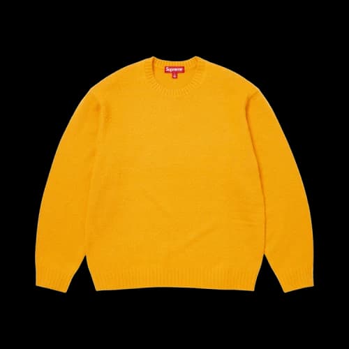 Supreme Pilled Sweater 'Gold'