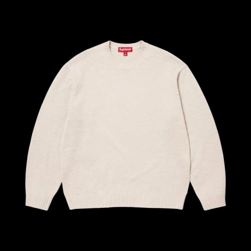 Supreme Pilled Sweater 'Stone'