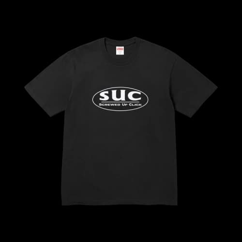 Supreme x Dj Screw Suc Tee 'Black'
