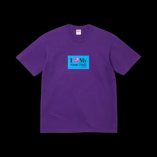 Supreme Alone Time Tee 'Purple'