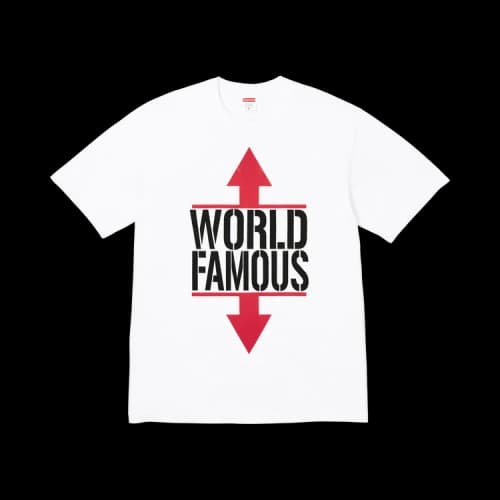 Supreme World Famous Tee 'White'