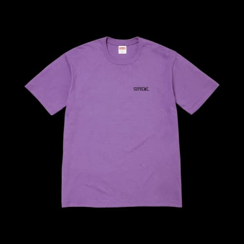 Supreme x Mike Kelley Banner Tee 'Purple'
