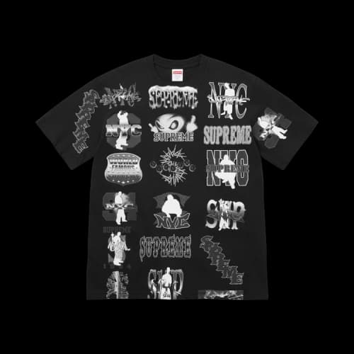 Supreme Flash Tee 'Black'