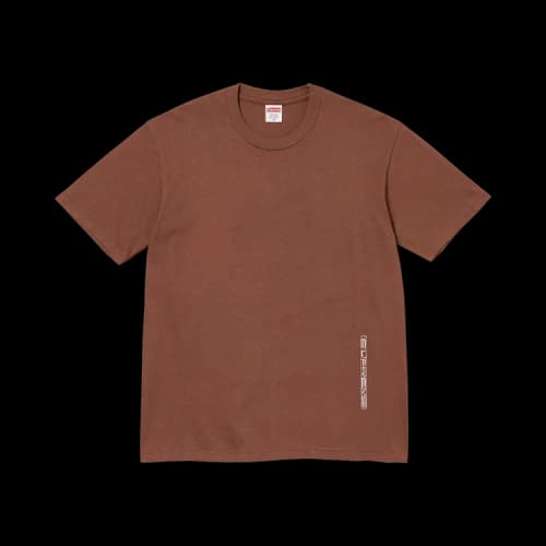 Supreme Supper Tee 'Brown'