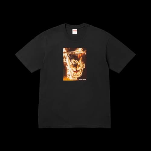 Supreme x Spitfire Flag Tee 'Black'
