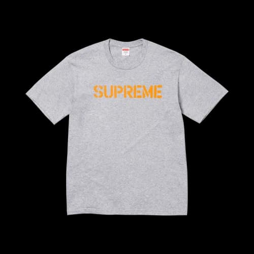 Supreme Hard Tee 'Heather Grey'