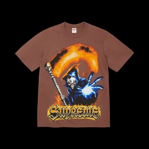 Supreme Grim Reaper Tee 'Brown'