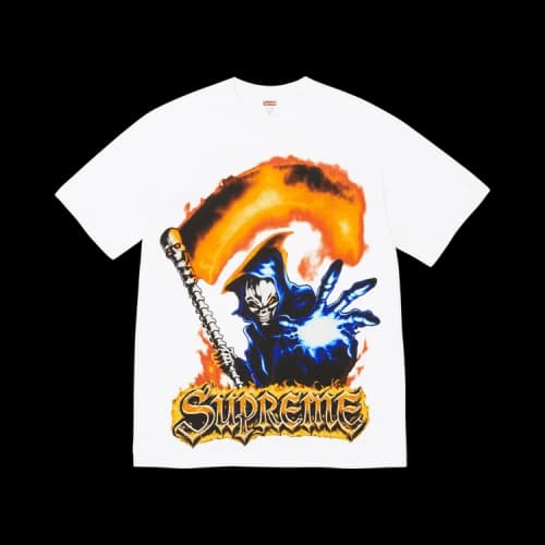 Supreme Grim Reaper Tee 'White'