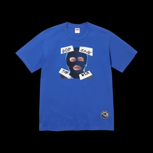 Supreme God Save Us Tee 'Royal'