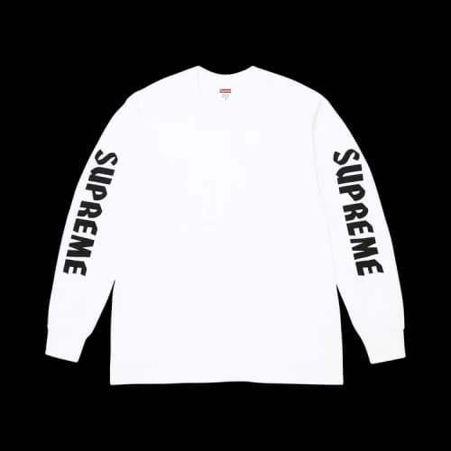 Supreme x Spitfire Long-Sleeve Tee 'White'