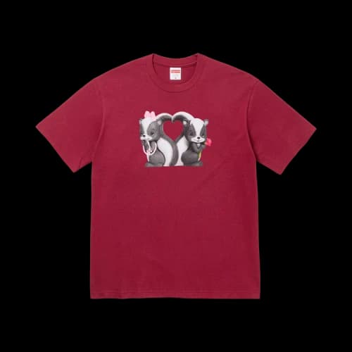 Supreme Skunk Tee 'Cardinal'
