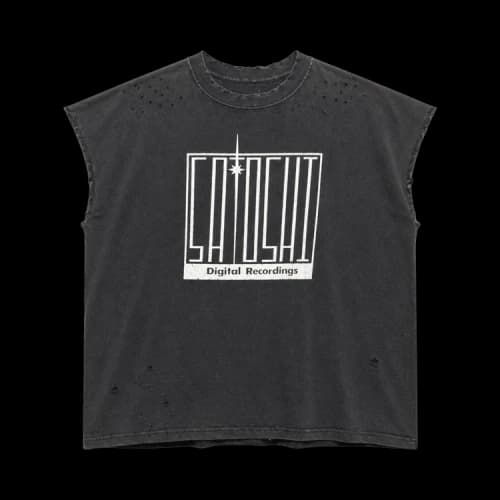 Satoshi Nakamoto Digital Tee 'Washed Black'