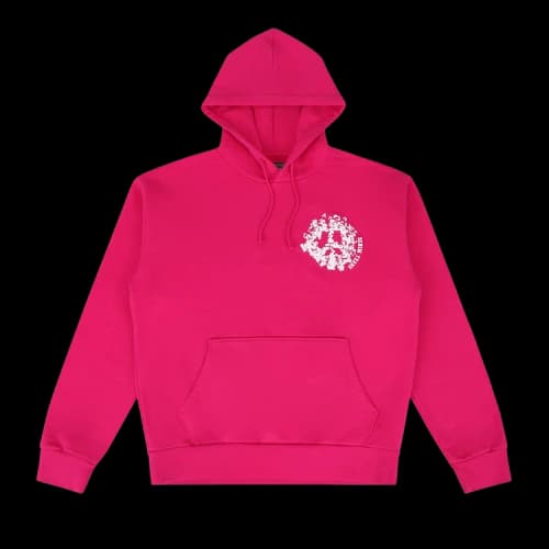 Denim Tears Denim University Hoodie 'Pink/White'