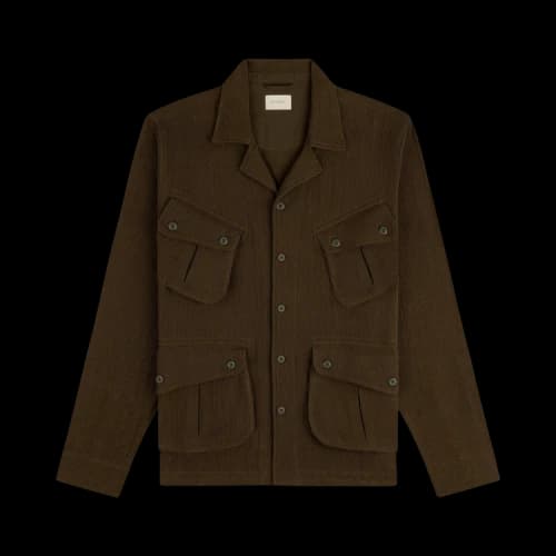 Aimé Leon Dore Mesh Jungle Shirt 'Kalamata'