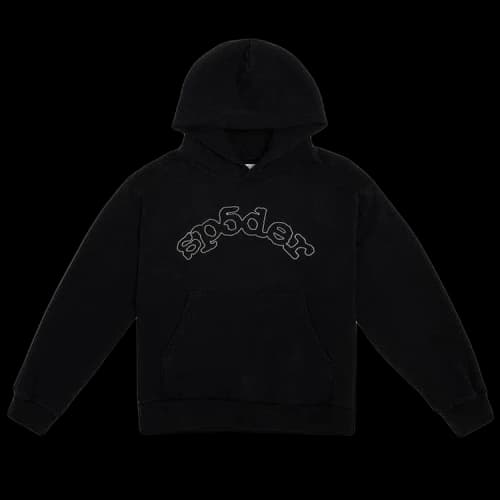 Sp5der OG Logo Hoodie 'Black'