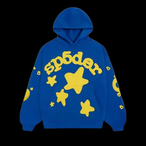 Sp5der Beluga Hoodie 'Blue'