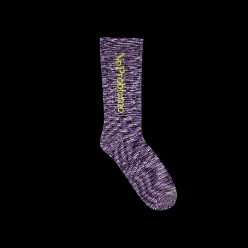 Aries No Problemo Space Dye Socks 'Purple'