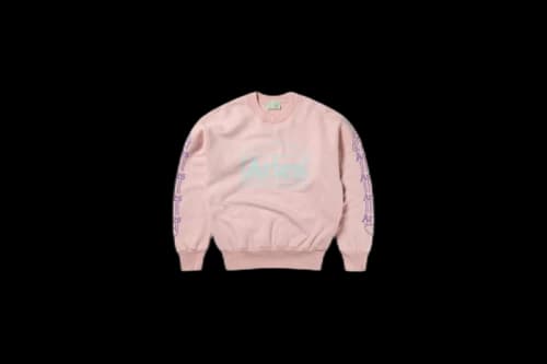 Aries Column Sweatshirt Pink