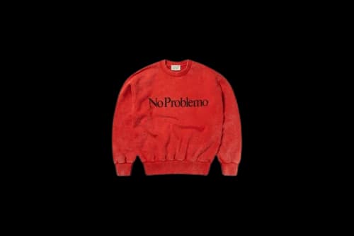 Aries No Problemo Acid Sweatshirt Red