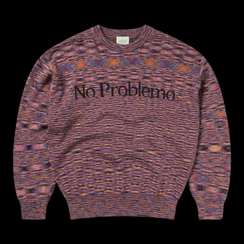 Aries Space Dye No Problemo Knit 'Purple'