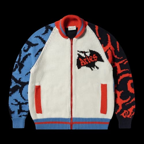 Aries Pterodactyl Varsity Knit 'Multicolor'