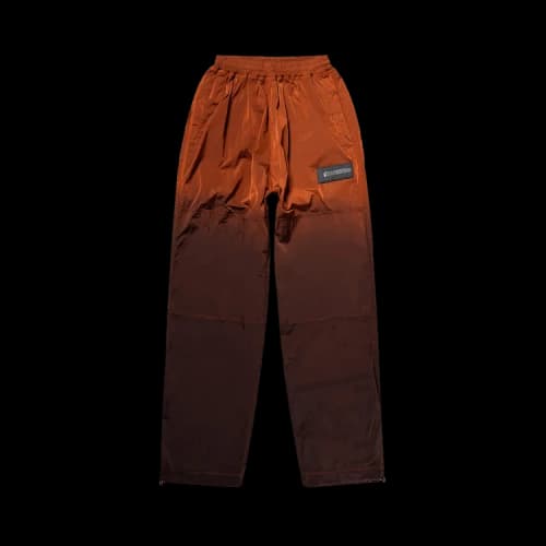 Aries Spray-Dyed Windcheater Pants 'Orange'