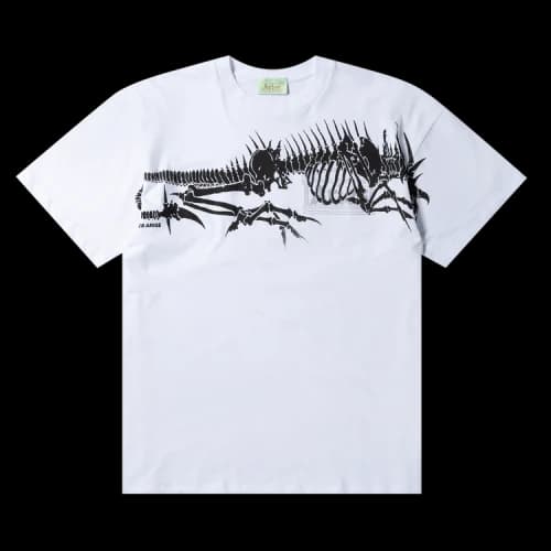 Aries Dragon Skeletor Short-Sleeve Tee 'White'