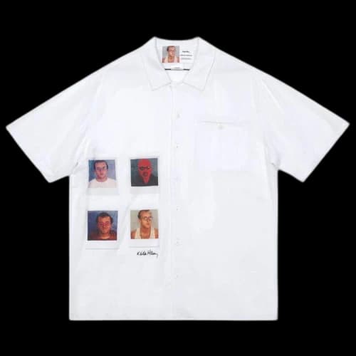 Jungles x Keith Haring Polaroids Vacation Shirt 'White'