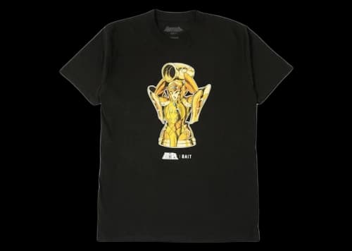BAIT x Saint Seiya Aquarius Gold Tee Black