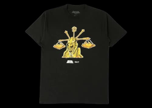 BAIT x Saint Seiya Libra Gold Tee Black