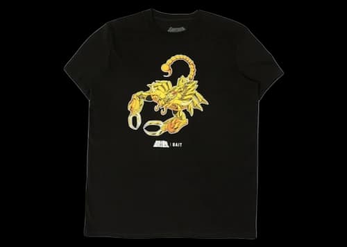 BAIT x Saint Seiya Scorpio Gold Tee Black