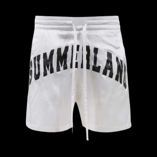 Nahmias Summerland Silk Shorts 'Ivory'