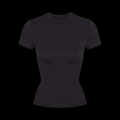 NikeSKIMS Nike x SKIMS Matte Padded Baby T-Shirt 'Obsidian' (Women's)