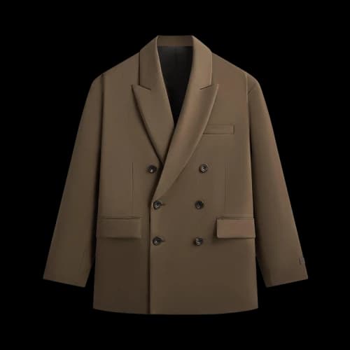 Kith 101 For Ssstein Oversized Double Breasted Blazer 'Everglades'