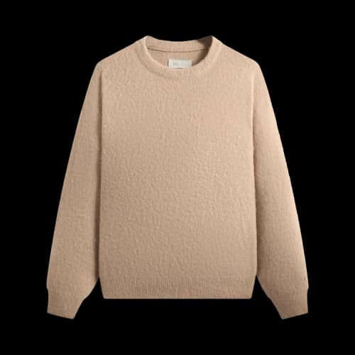 Kith 101 For Ssstein Wool Alpaca Knit Crewneck Pullover 'Canvas'