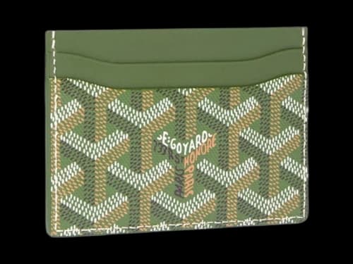 Goyard Saint - Sulpice Card Wallet Khaki