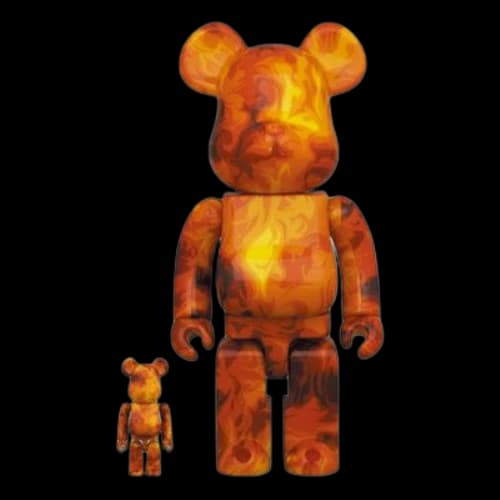 Bearbrick BE@RBRICK SSUR FIRE Flame 100%+400% 'FIRE'