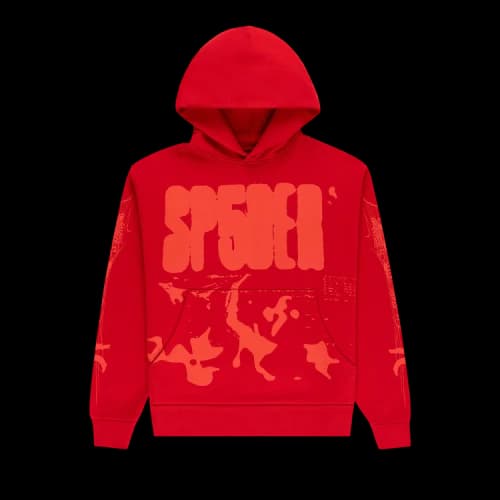 Sp5der X-Ray Hoodie 'Red'