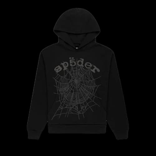 Sp5der Phantom Web Hoodie 'Black'
