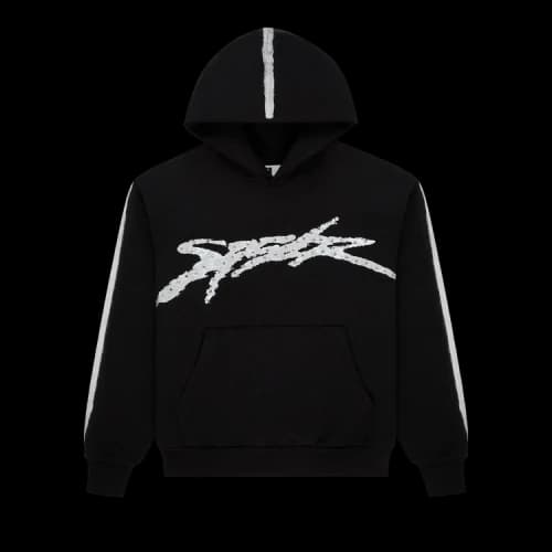 Sp5der Screaming Eagle Hoodie 'Black'