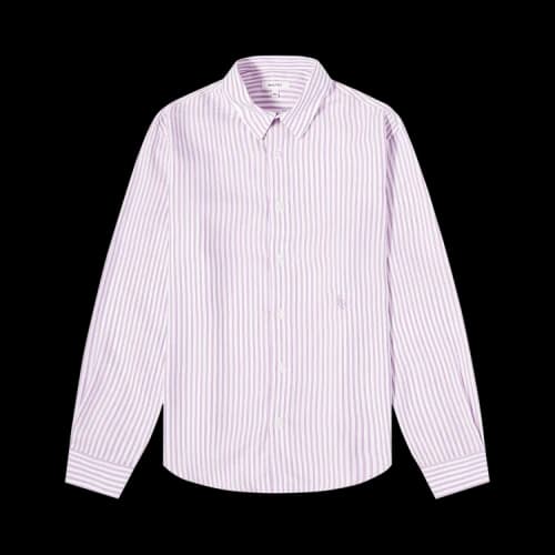 Sporty & Rich Tencel Shirt 'Lilac'