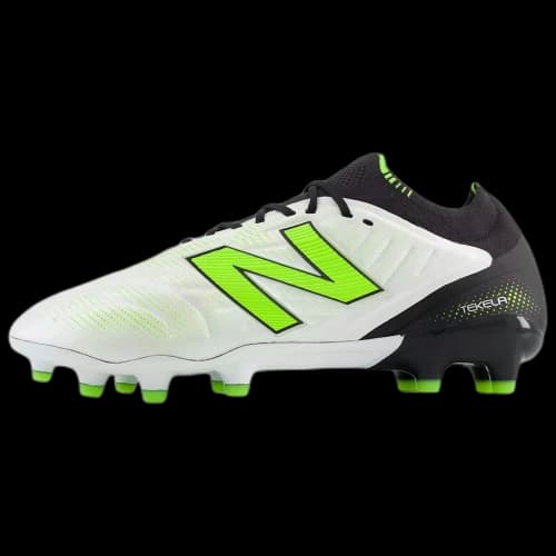 New Balance Tekela Elite Low Laced MG v5 White Black Pixel Green (Women's)