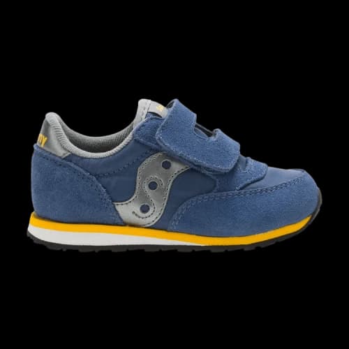 Saucony Jazz Hook & Loop Big Kid 'Blue Yellow'