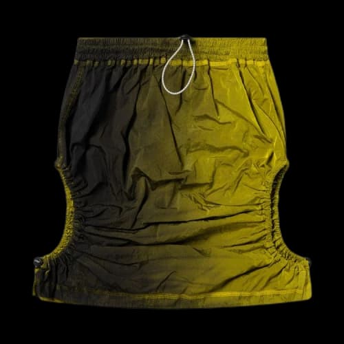 Aries Tech Hole Spruzzo Skirt 'Yellow'
