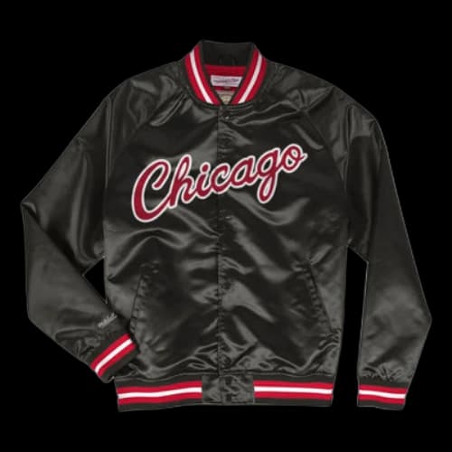 Mitchell & Ness x NBA Lightweight Satin Jacket 'Chicago Bulls'