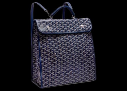 Goyard Saint Léger Backpack Navy Blue